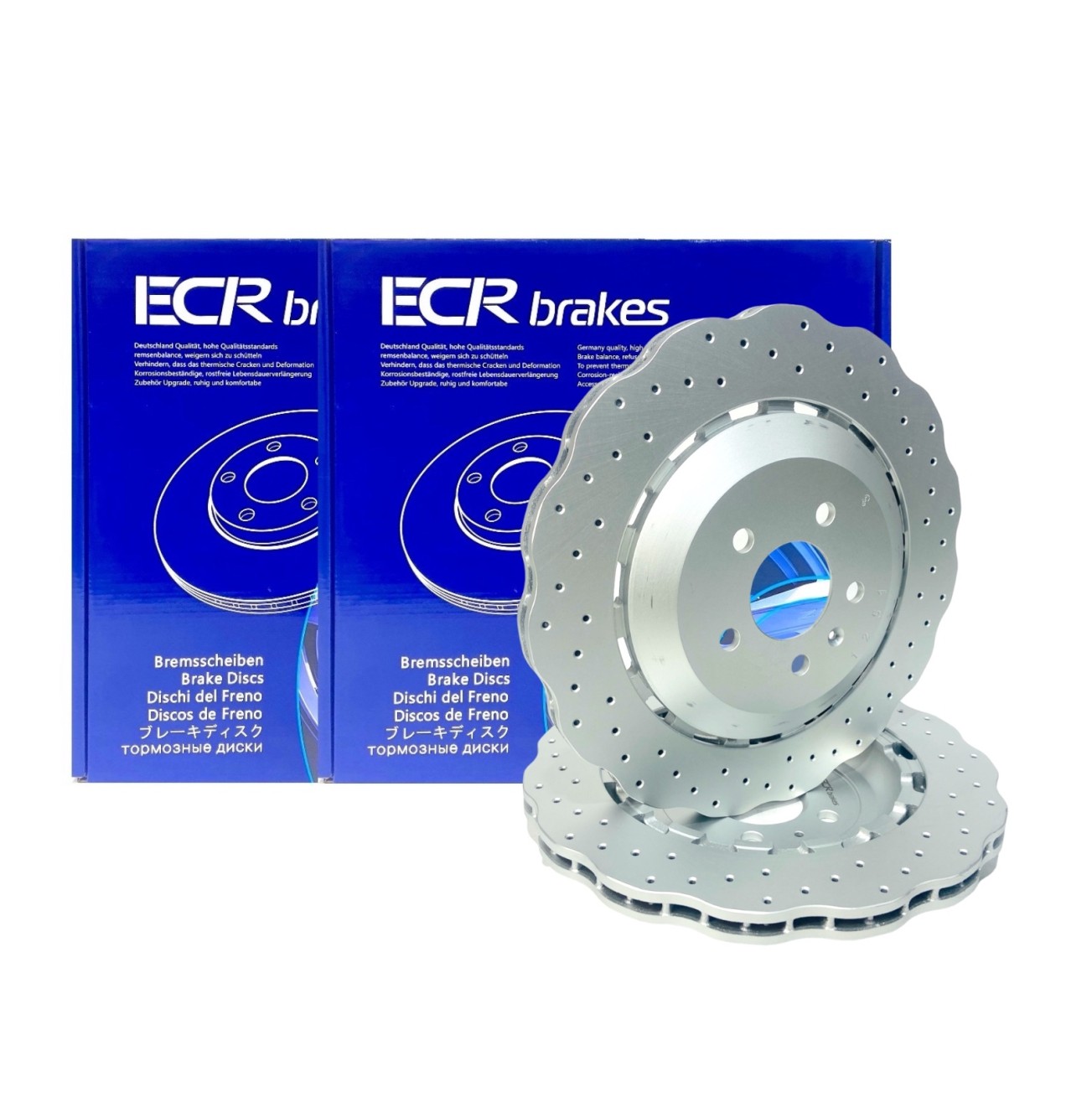 Audi RS6 C7 Rear Wavy Brake Discs